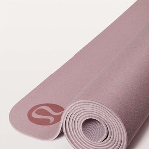 Lululemon Pink Suede Yoga Mat